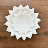 Lotus Marble Plate  - 9 inch