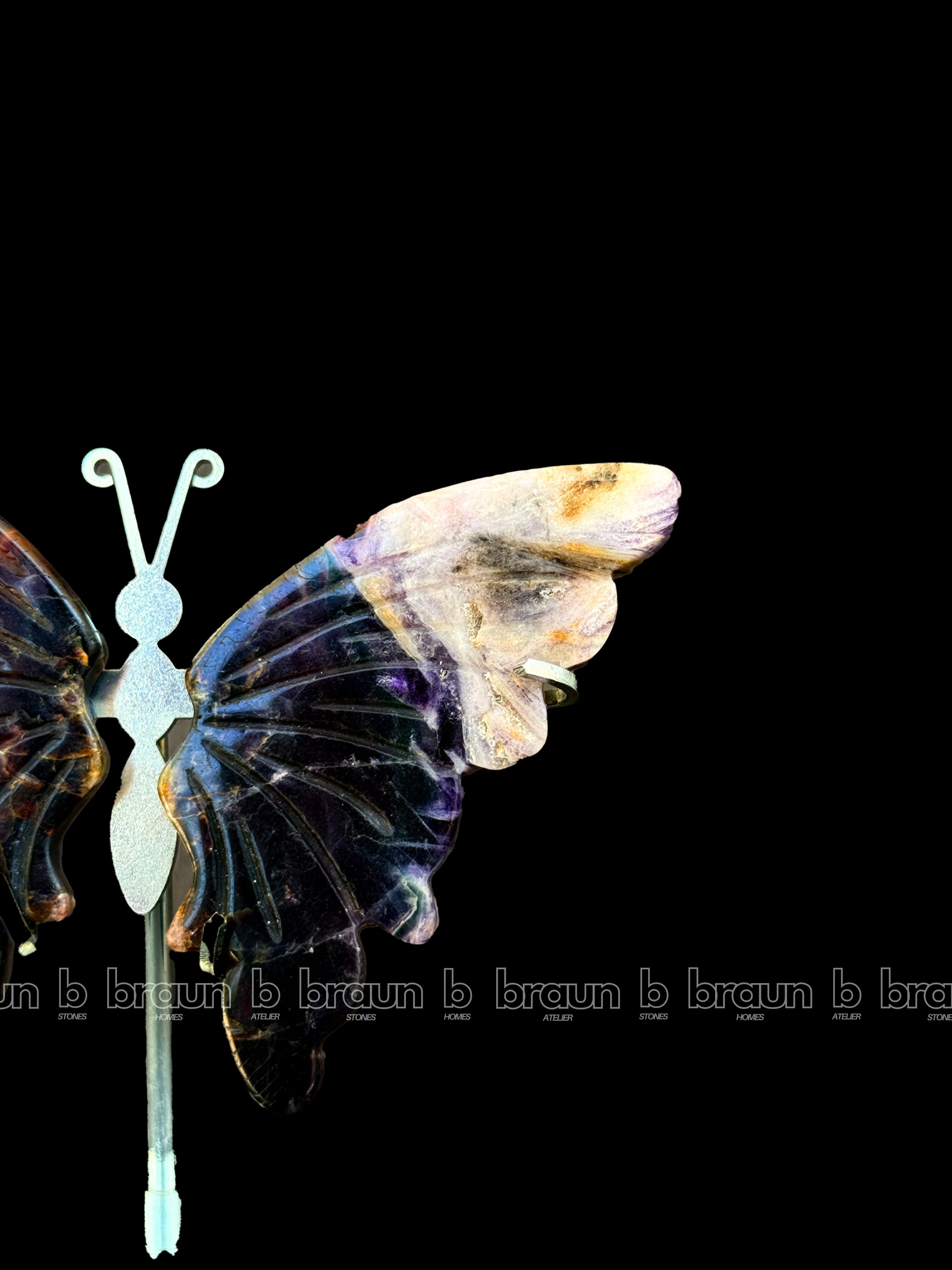Multicolor Fluorite Butterfly