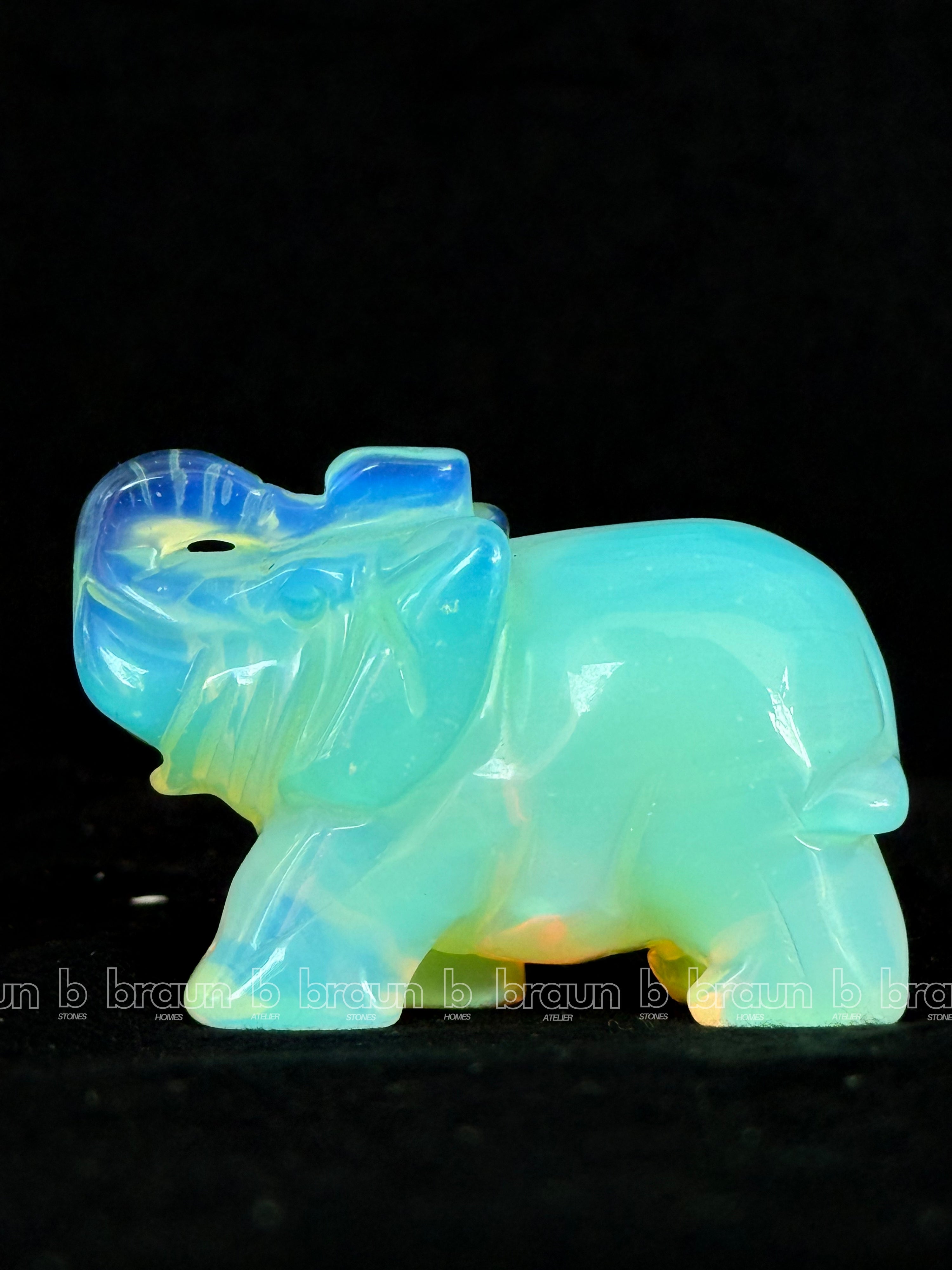 Opal Elephant Large