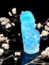 Opal Laughing Buddha  Medium
