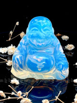 Opal Laughing Buddha  Medium