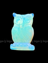 Opal Owl Sculpture 