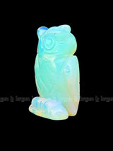 Opal Owl Sculpture 