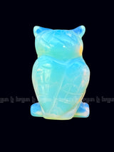 Opal Owl Sculpture 
