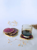 Pink Agate Coasters