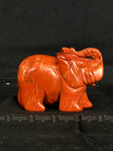Red Jasper Elephant Large