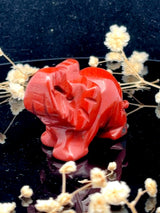 Red Jasper Elephant Small