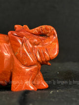 Red Jasper Elephant Small