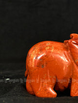 Red Jasper Elephant Small