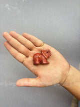 Red Jasper Elephant Xsmall