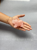 Rose Quartz Elephant Large