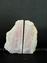 Rose Quartz Bookends Pair