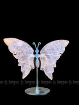 Rose Quartz Butterfly