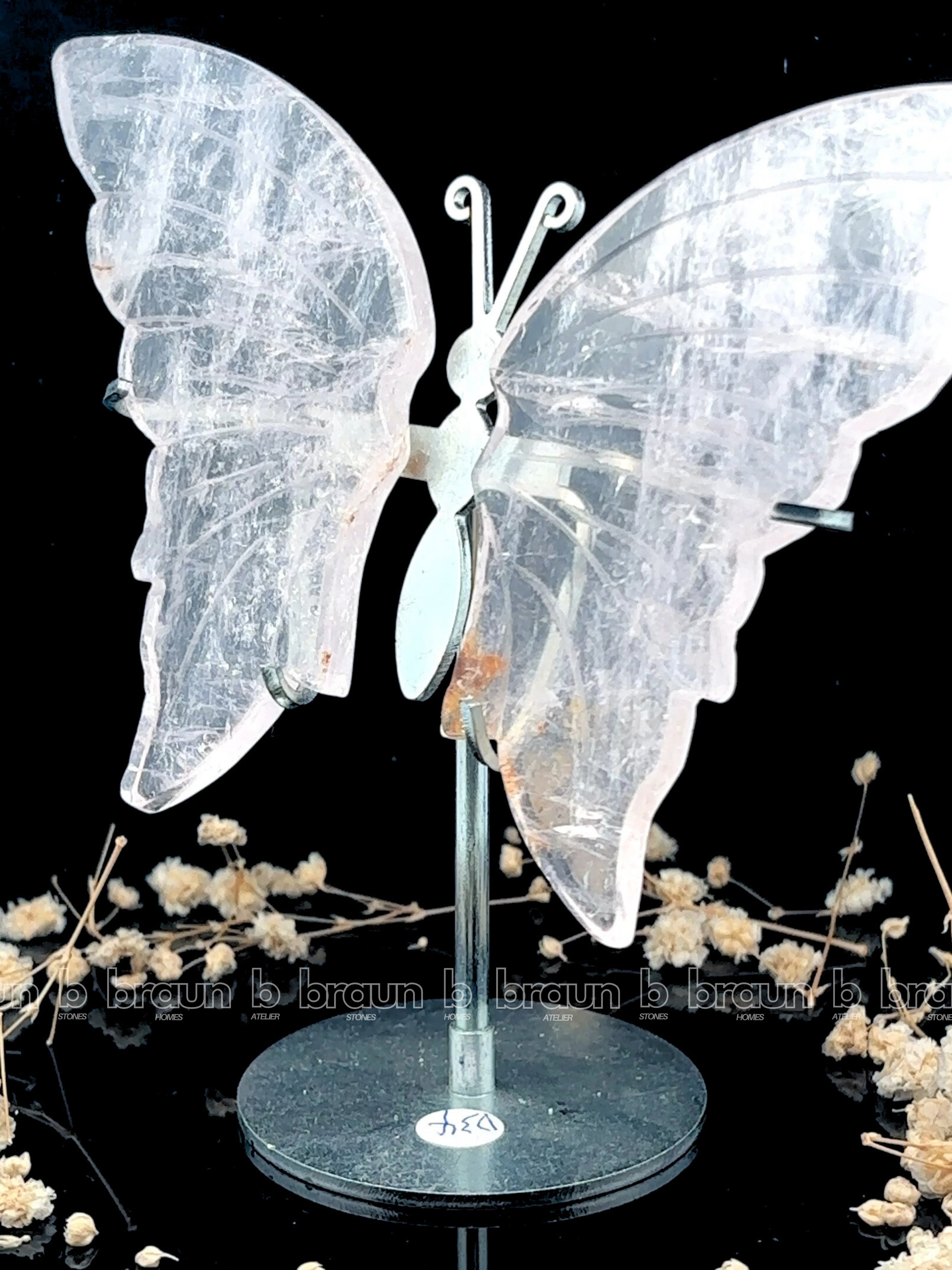 Rose Quartz Butterfly thumbnail 3