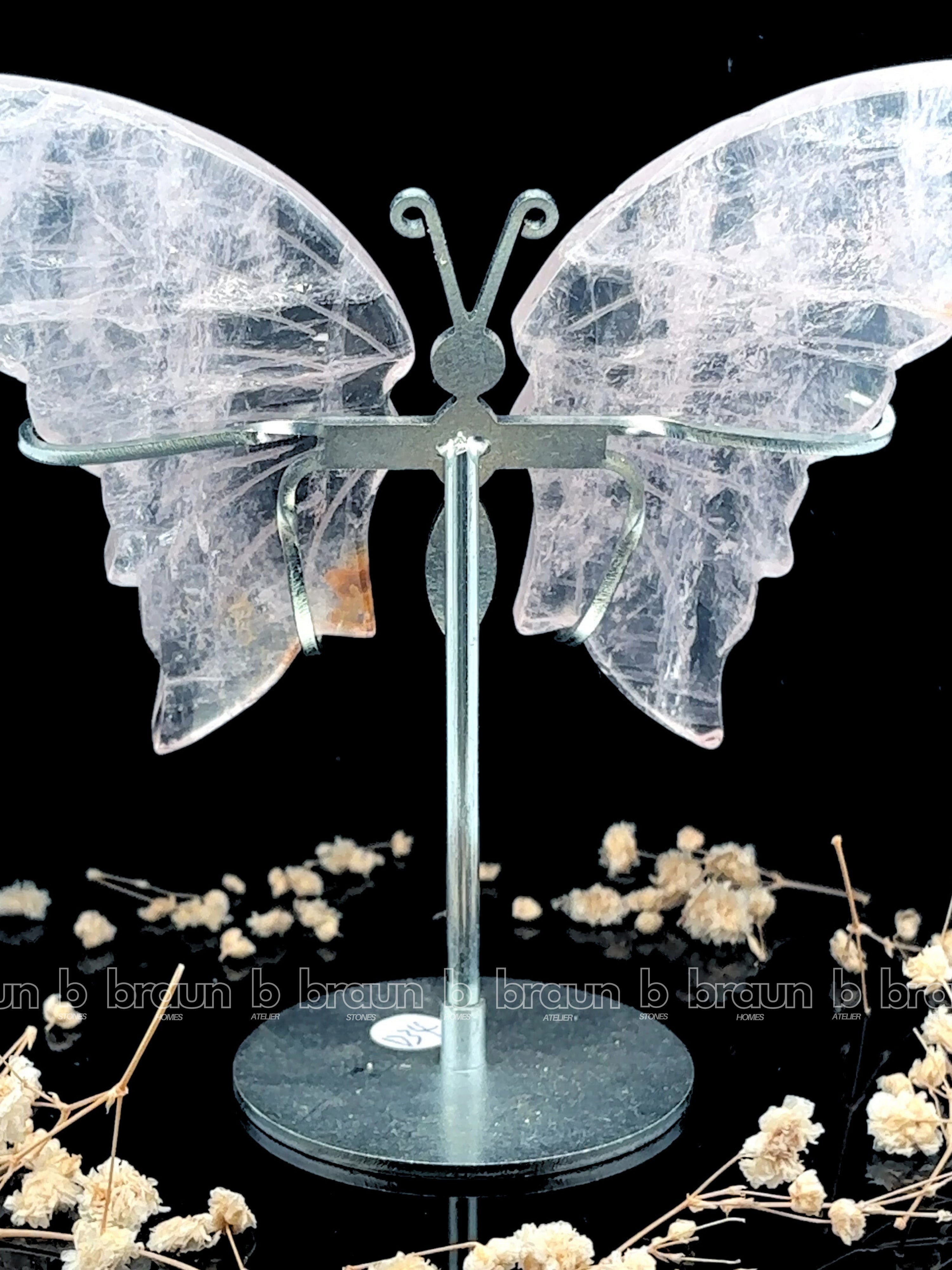 Rose Quartz Butterfly thumbnail 2