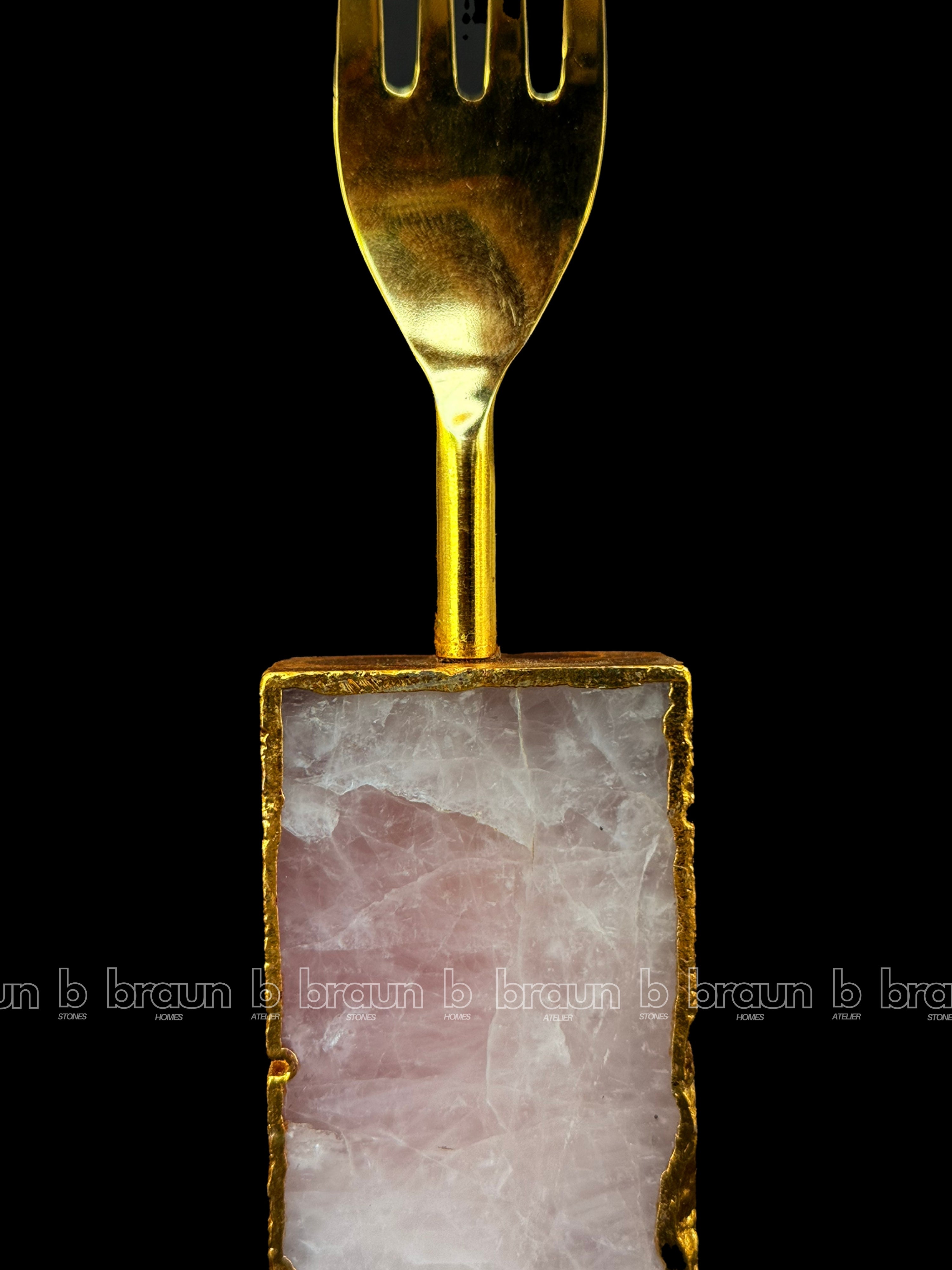 Rose Quartz Fork