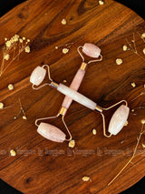 Rose Quartz Face Massage Set