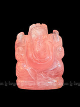 Rose Quartz Ganesha