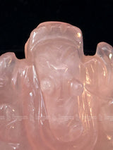 Rose Quartz Ganesha