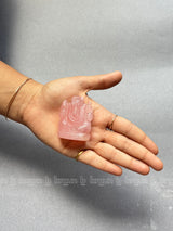 Rose Quartz Ganesha