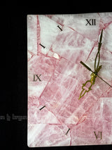 Rose Quartz Square Wall Clock