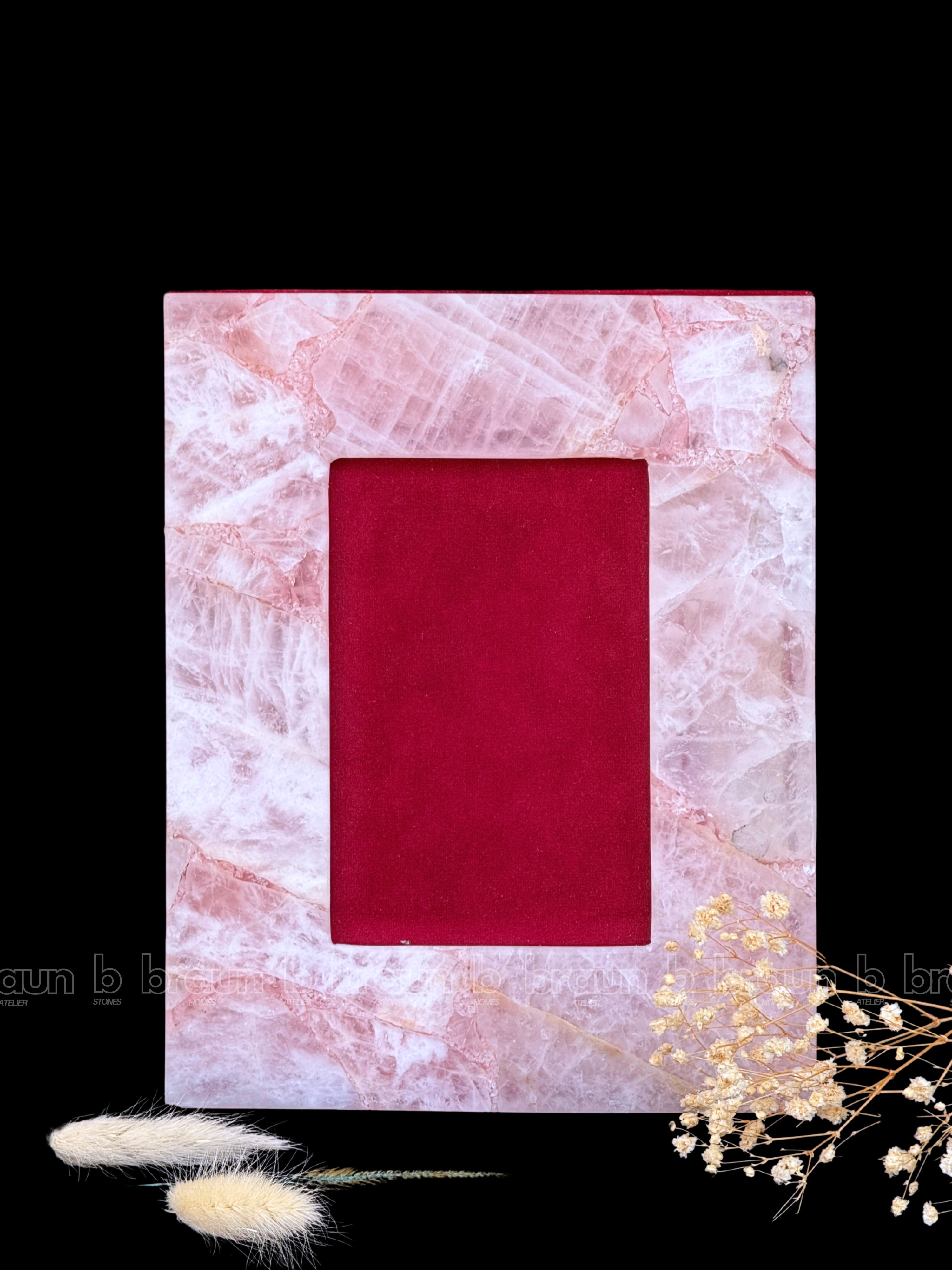 Rose Quartz Photo Frame