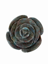 Ruby Kyanite Flower Sculpture