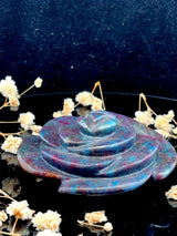Ruby Kyanite Flower Sculpture