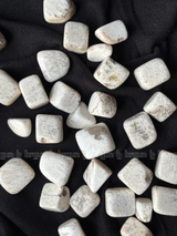 NaturalScolesite tumbled crystals by Braun Homes √ê polished healing stones for meditation, Reiki, chakra balancing, anxiety relief, and spiritual energy protection in deep purple hues