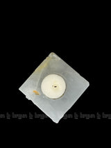 Selenite Tealight Square