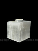 Selenite Tealight Square