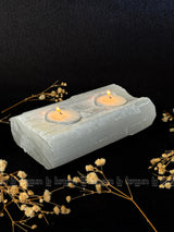 Selenite Tealight Medium