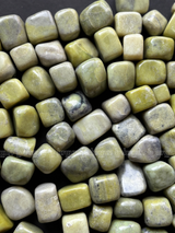 NaturalSerpertine tumbled crystals by Braun Homes √ê polished healing stones for meditation, Reiki, chakra balancing, anxiety relief, and spiritual energy protection in deep purple hues