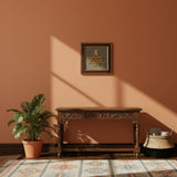 Pyrite Stone Vastu Frame | Krishna Maha Mantra | Wall Decor for Wealth, Peace & Protection