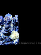 Sodalite Ganesha