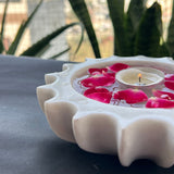 Sunburst Marble Urli