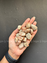 NaturalSunstone tumbled crystals by Braun Homes √ê polished healing stones for meditation, Reiki, chakra balancing, anxiety relief, and spiritual energy protection in deep purple hues
