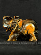 Tiger Eye Elephant Xsmall