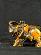 Tiger Eye Elephant Xsmall