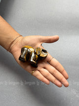 Tiger Eye Elephant Large