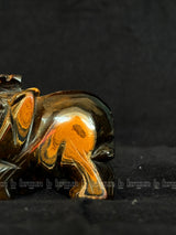 Tiger Eye Elephant Xsmall
