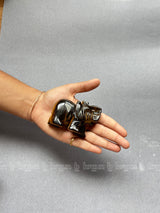 Tiger Eye Elephant Medium