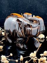 Tiger Eye Elephant Large