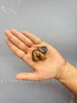 Tiger Eye Elephant Xsmall