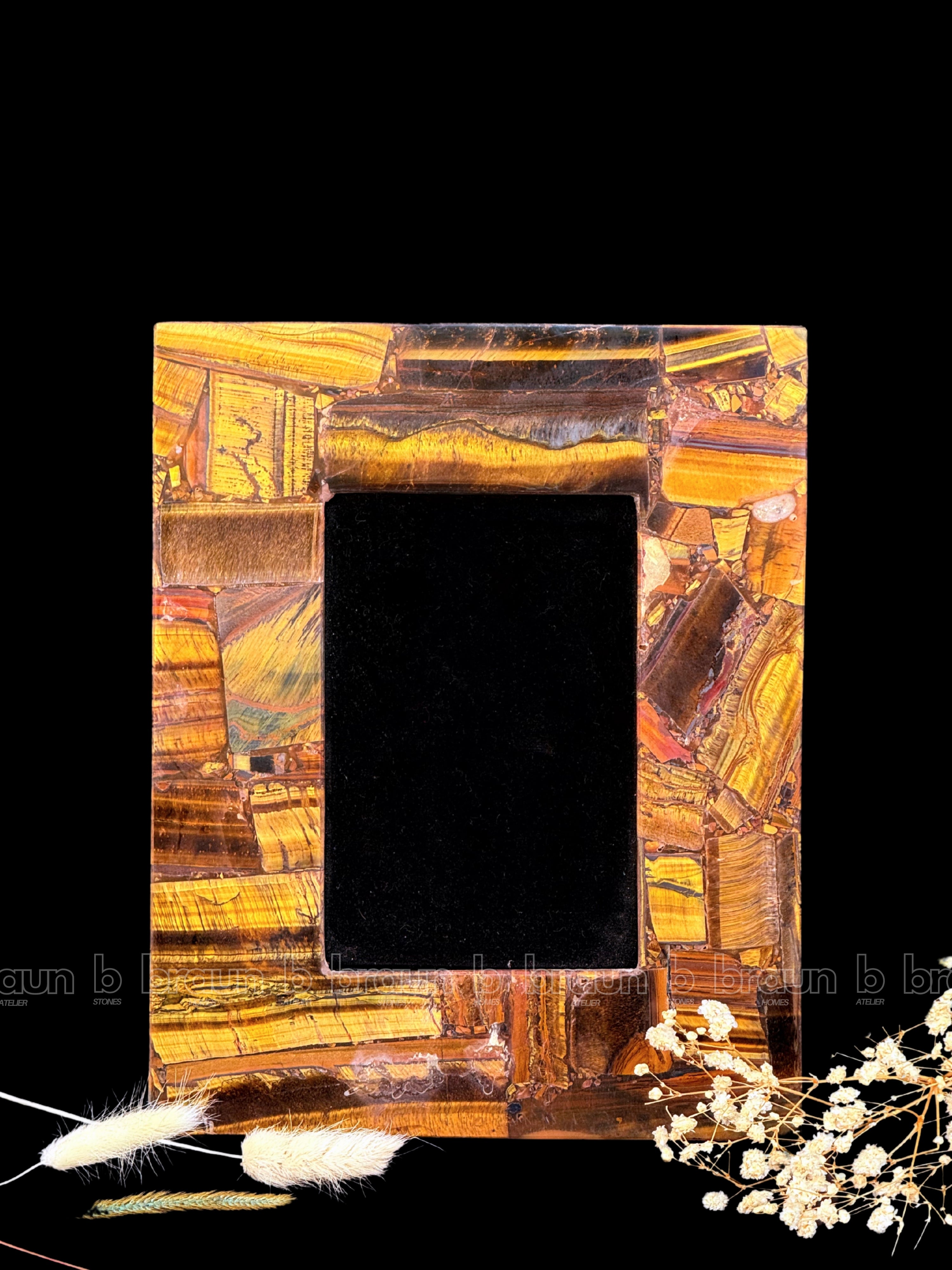 Tiger Eye Photo Frame