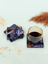 Sodalite Square Coasters