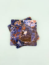 Sodalite Square Coasters
