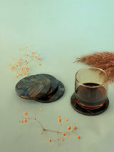 Labradorite Round Coasters