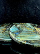 Labradorite Round Coasters