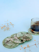 Amazonite Round Coasters